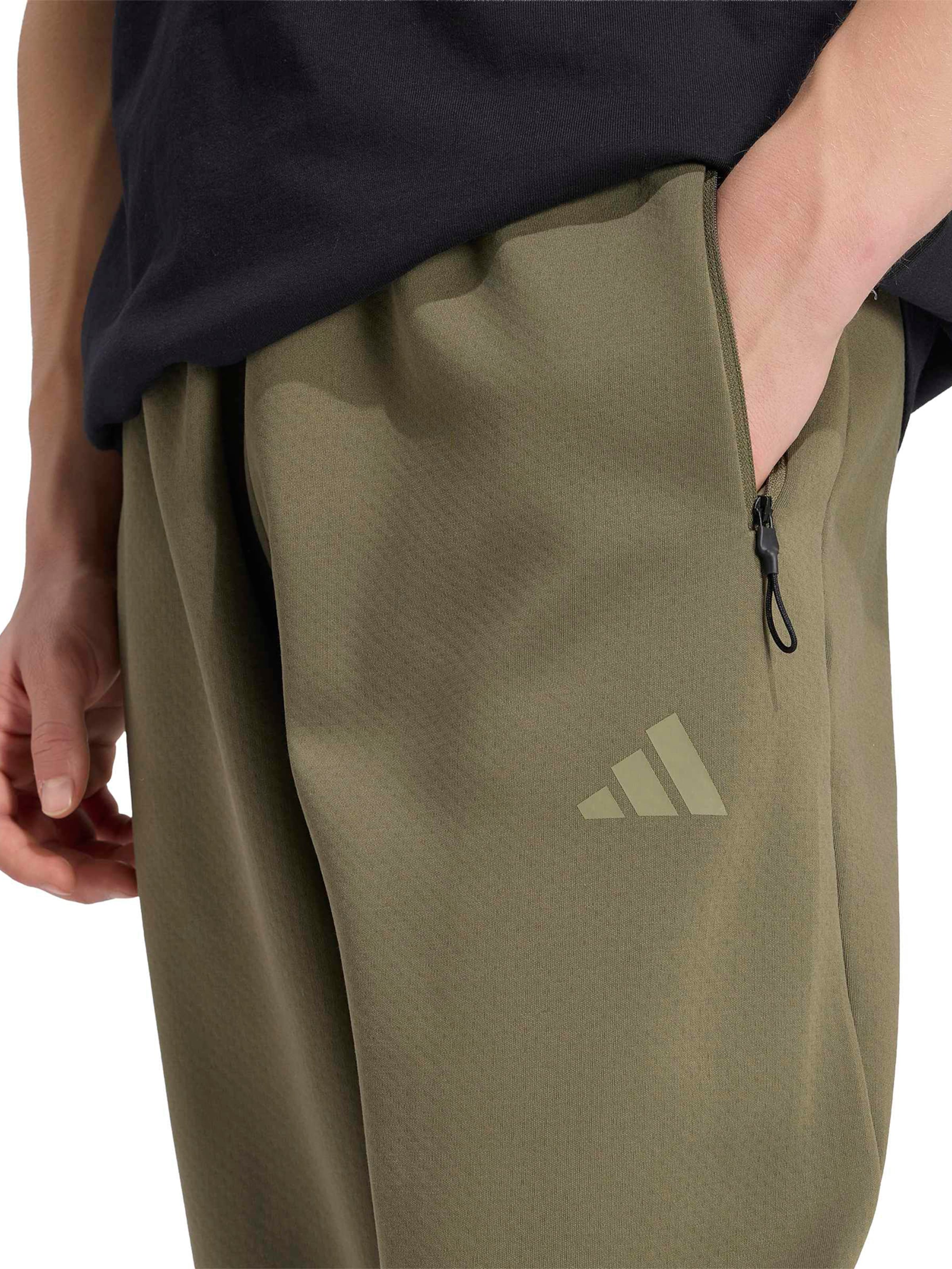 žalia ADIDAS SPORTSWEAR Siaurėjantis Sportinės kelnės 'Z.N.E.'