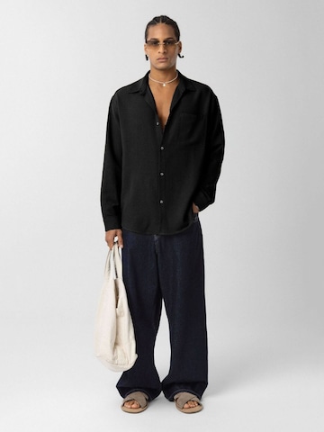 Dandalo Comfort fit Overhemd in Zwart