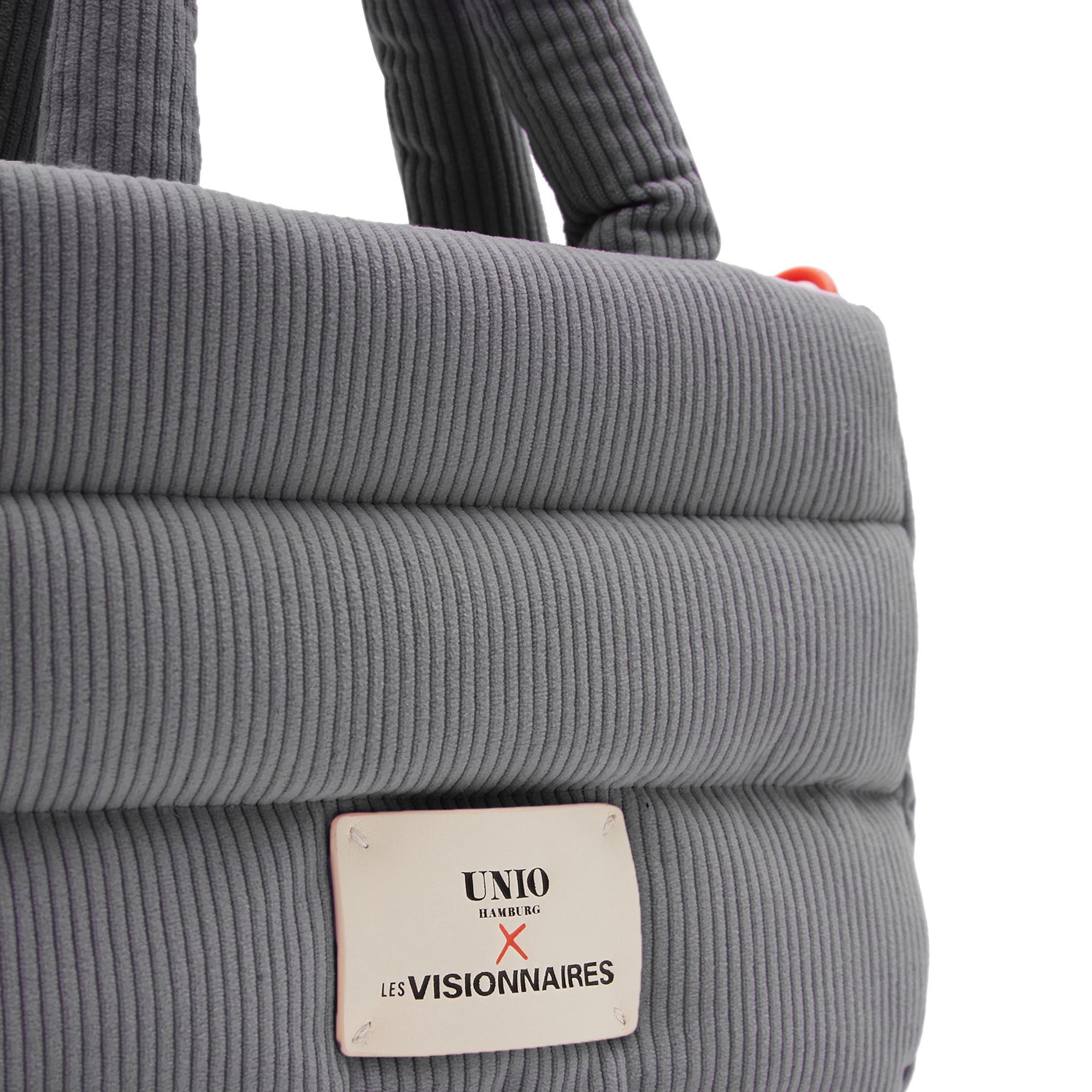 Les Visionnaires Handbag 'Unio Cortina' in Grey