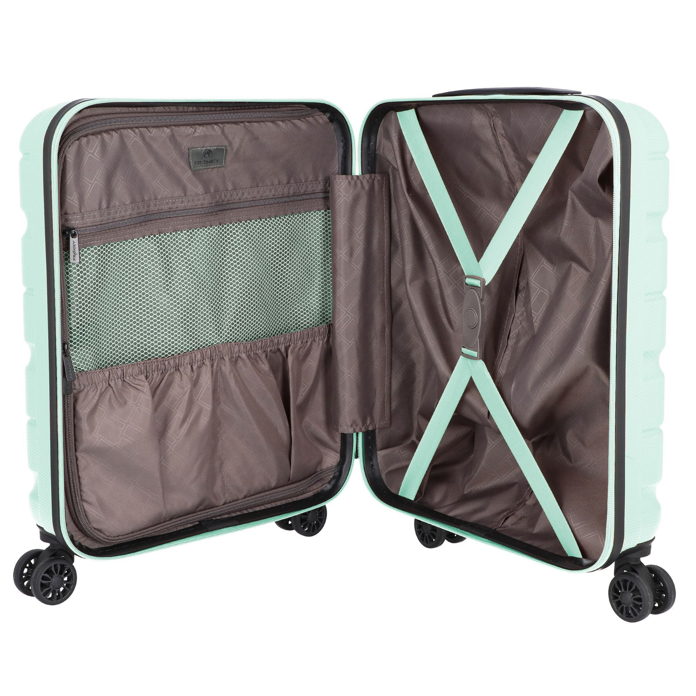 Trolley 'Munich 4.0 4' di Franky in verde