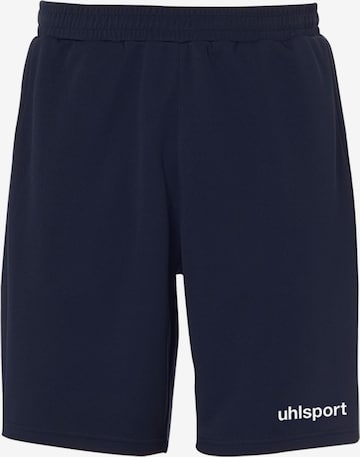 UHLSPORT Regular Workout Pants in Blue: front