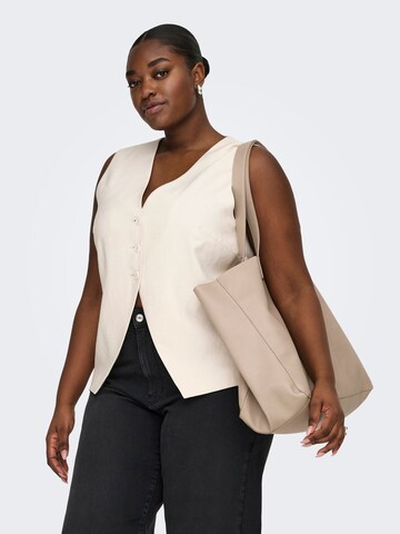 ONLY Carmakoma Bodywarmer 'CARTILA' in Beige