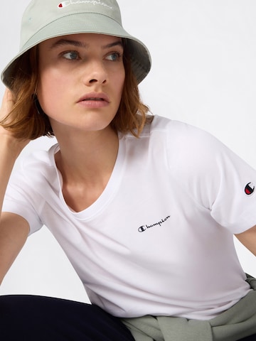 T-shirt Champion Authentic Athletic Apparel en blanc