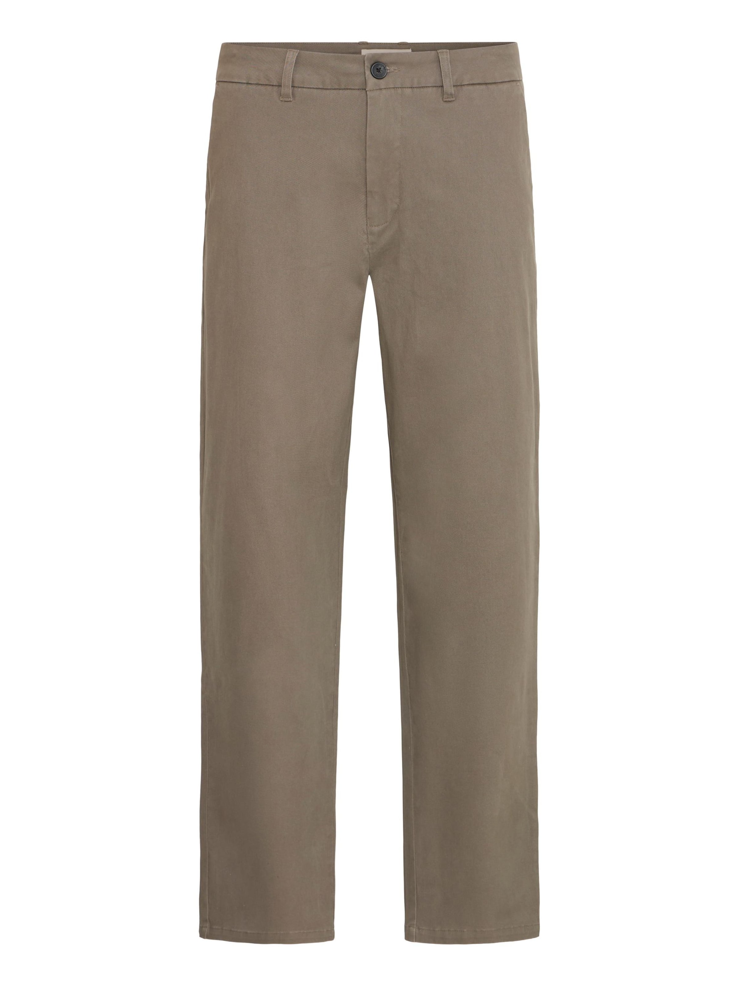 !Solid Chino Pants 'SDTate' in Beige: front