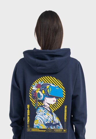 Oldskull Hoodie in Blau