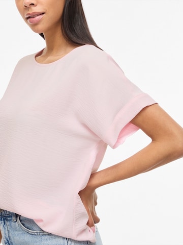 VILA Blouse 'VIJOSA' in Pink