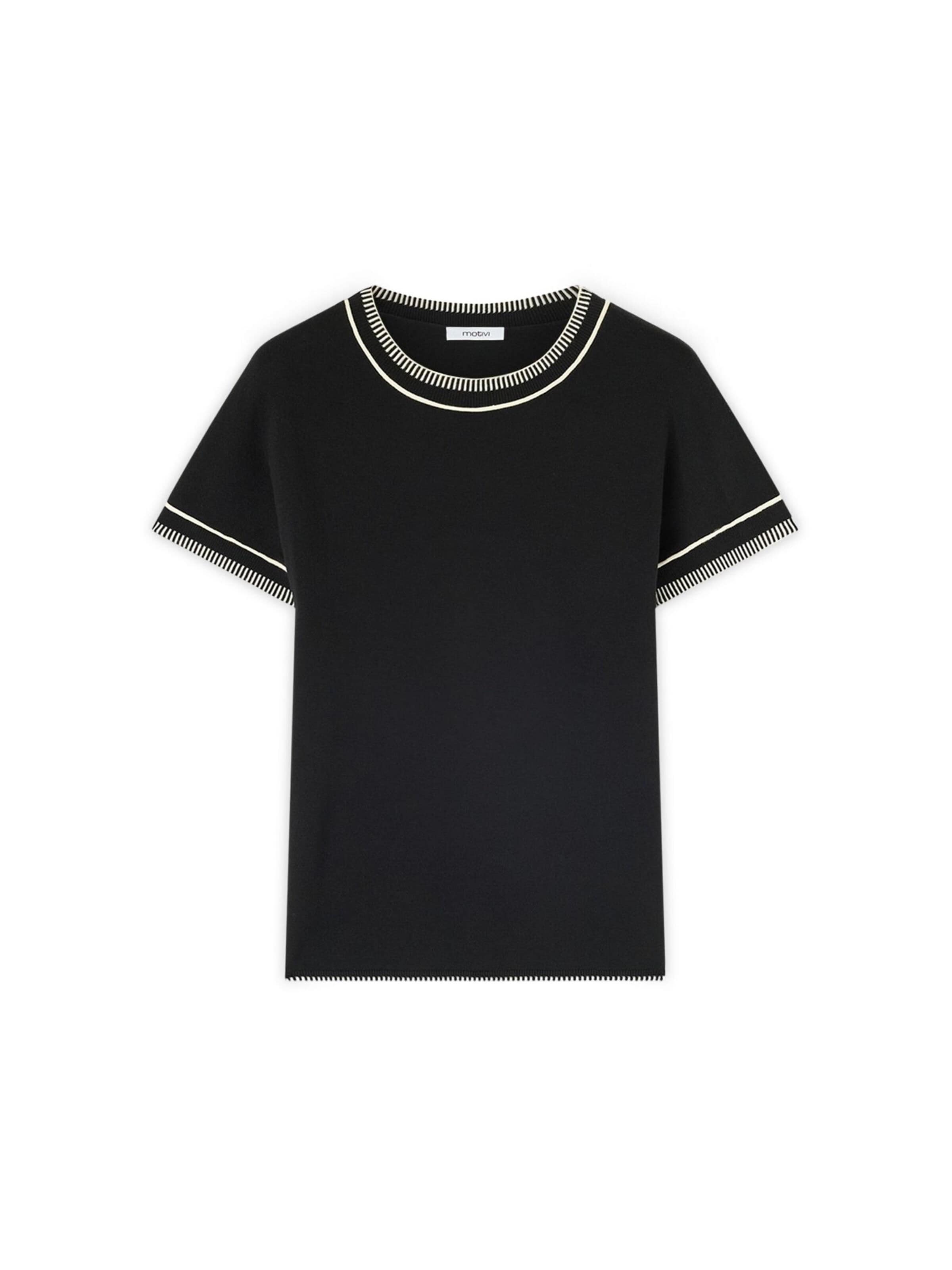 MOTIVI - Jersey en negro: frente