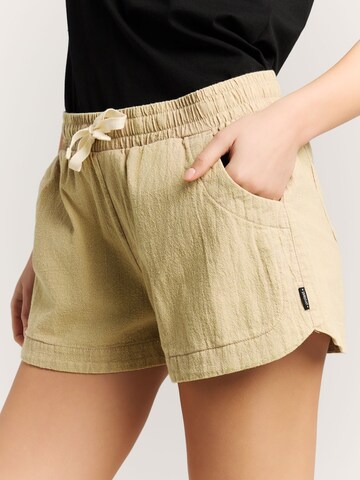 PROTEST Regular Trousers 'PRTPien' in Beige