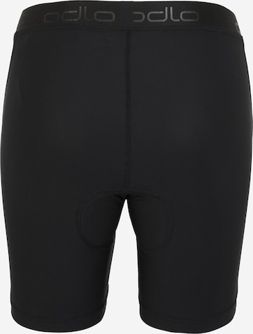 ODLO Skinny Sportbroek in Zwart