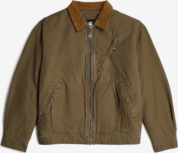 Veste mi-saison G-STAR en marron : devant