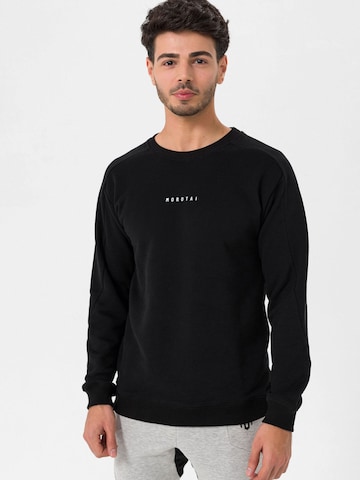 Sweat-shirt MOROTAI en noir : devant