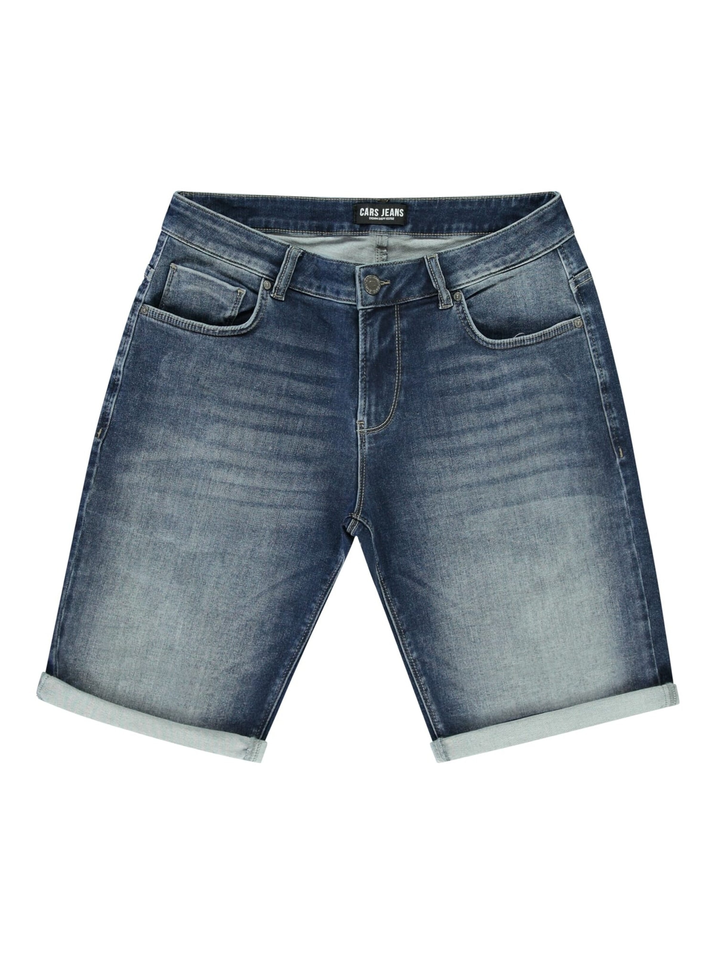 CARS Baggy Broek 'California' in Blauw: voorkant
