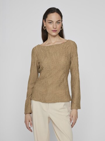 VILA Shirts i beige: forside