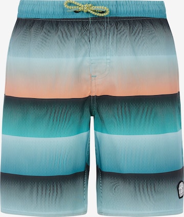 PROTEST Badeshorts 'PRTRay JR' in Grün: Vorderseite