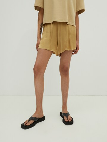EDITED Lużny krój Spodnie 'Sariah' w kolorze brązowy: przód