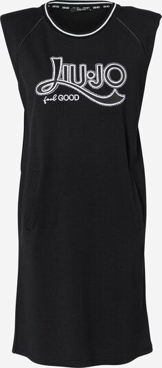 LIU JO JEANS Kleid 'ABITO' in schwarz / transparent / weiß, Produktansicht