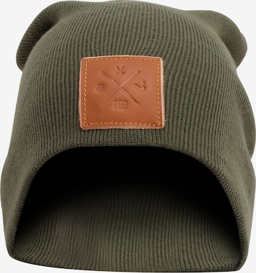Manufaktur13 Beanie 'Slouch' in Green: front
