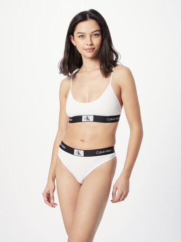 Calvin Klein Underwear Korzetová Podprsenka – bílá