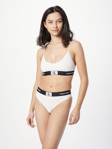 Calvin Klein Underwear Μπουστάκι Σουτιέν σε λευκό