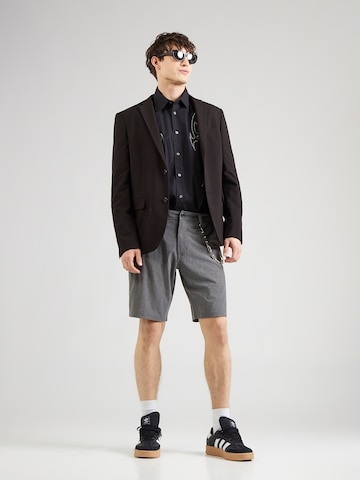 pilka Volcom Standartinis „Chino“ stiliaus kelnės 'Frickin'