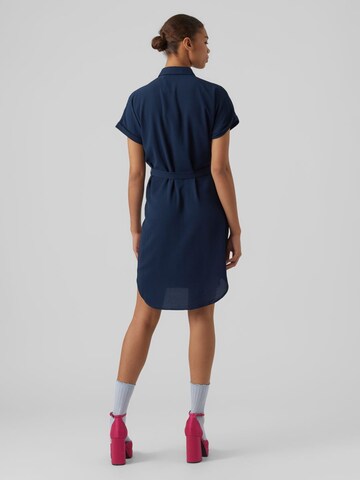 VERO MODA Jurk in Blauw
