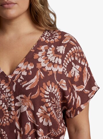Abito estivo 'VMCNELLIE CARLA' di Vero Moda Curve in rosso