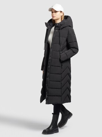 khujo Winter Coat 'TYNSE' in Black