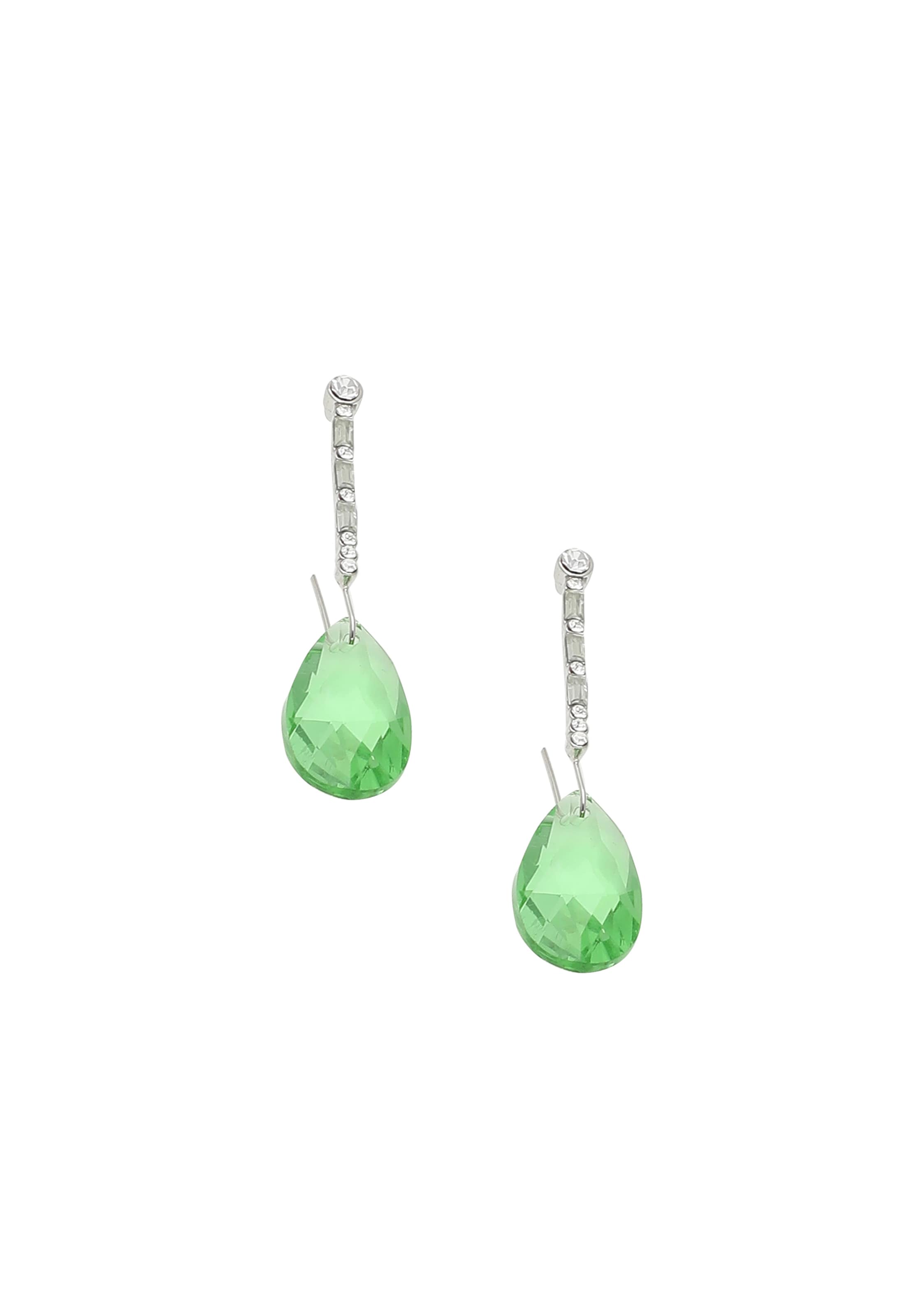 SOHI Náušnice 'Aileen' – zelená: přední strana