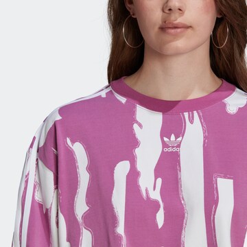 T-shirt 'Thebe Magugu Allover Print ' ADIDAS ORIGINALS en violet