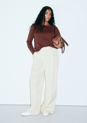 MANGO Sweater 'SANSES' in Brown: front