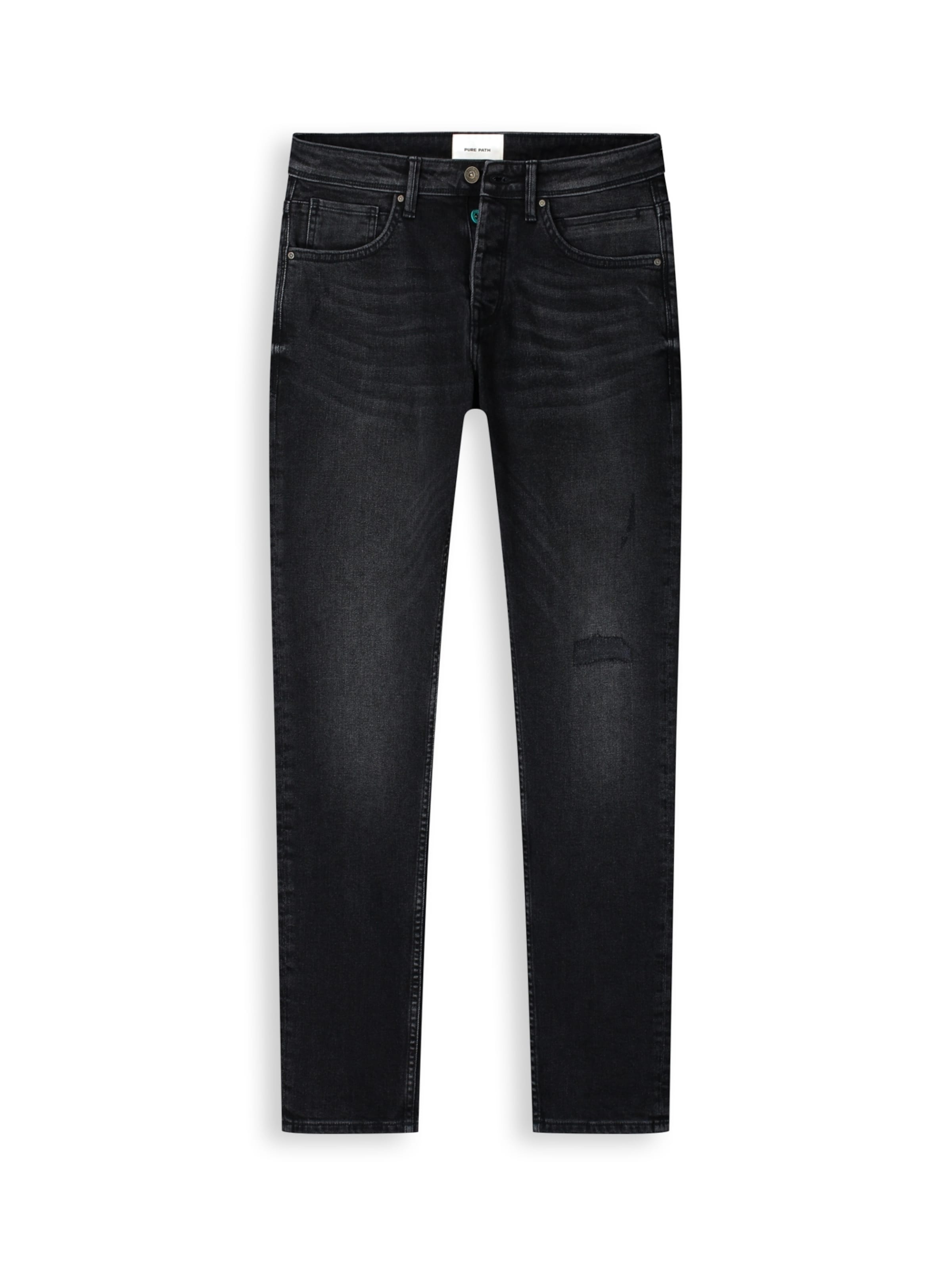 Pure Path Tapered Jeans‌‌ in Grau: Vorderseite