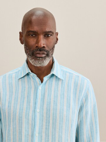 Coupe regular Chemise Next en bleu