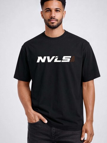 Neverless Shirt 'Everyday Athletics'‌‌‌‌‌‌‌‌‌‌ in Schwarz: Vorderseite