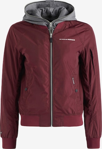 khujo Between-season jacket 'Larifa' in Red: front