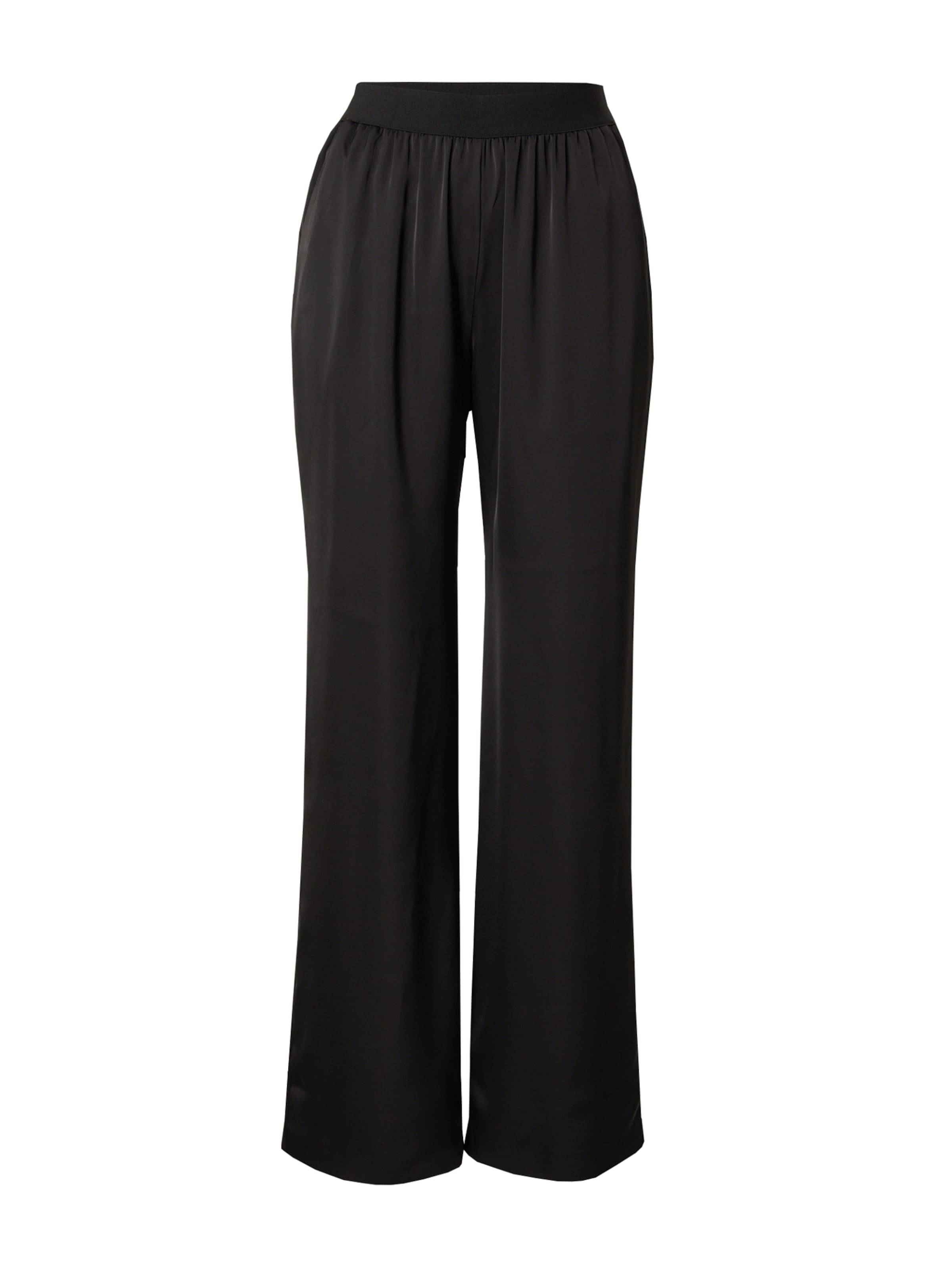 Wide Leg Pantalon Misspap en noir : devant