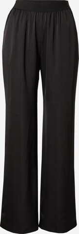 Misspap Wide leg Trousers in Black: front