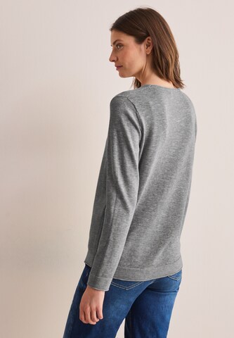 CECIL Pullover mit Struktur in Silber