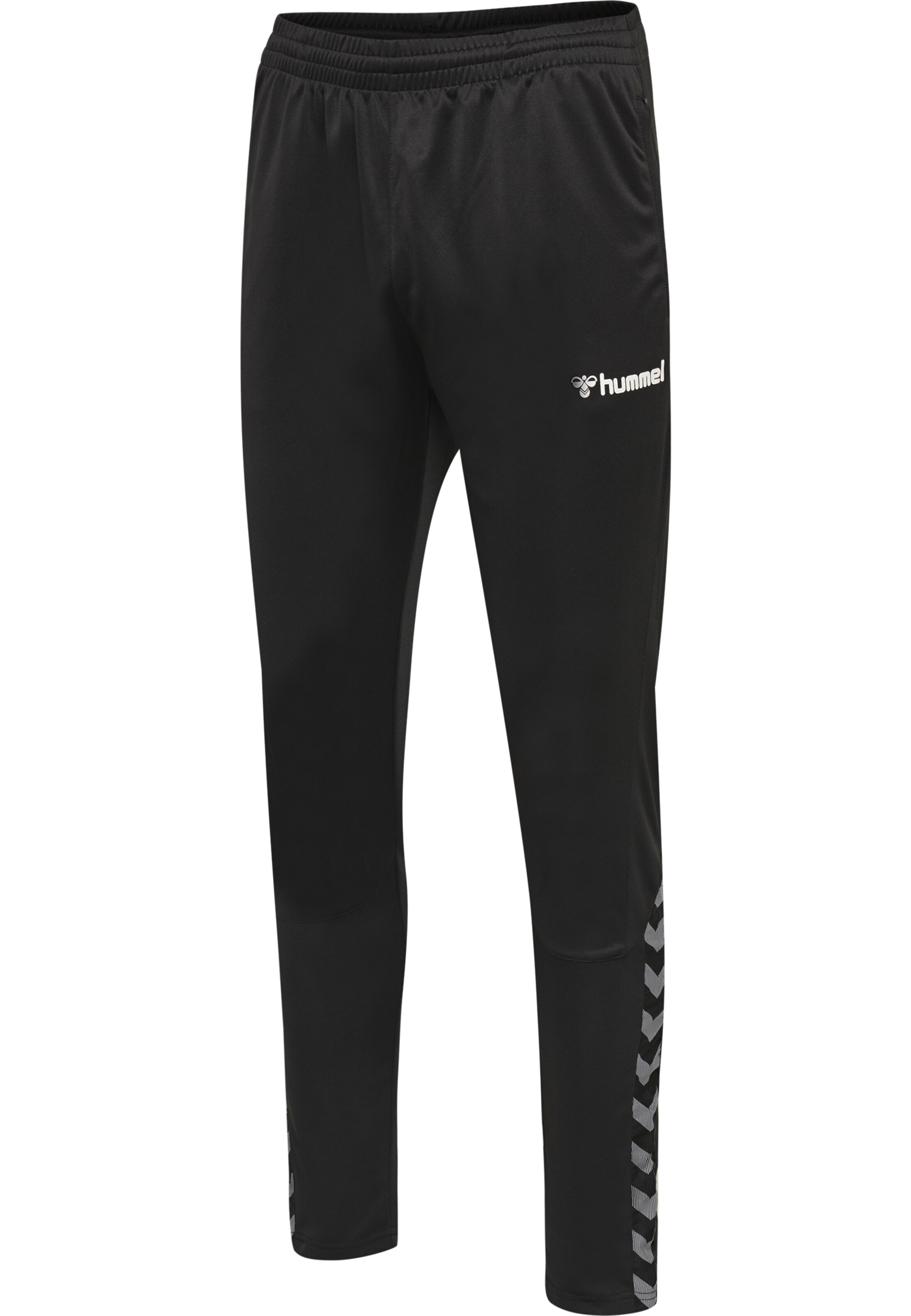 Hummel Tapered Sporthose in Schwarz
