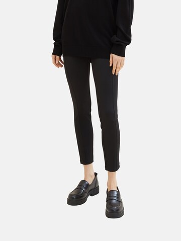 TOM TAILOR Skinny Pants in Black: front