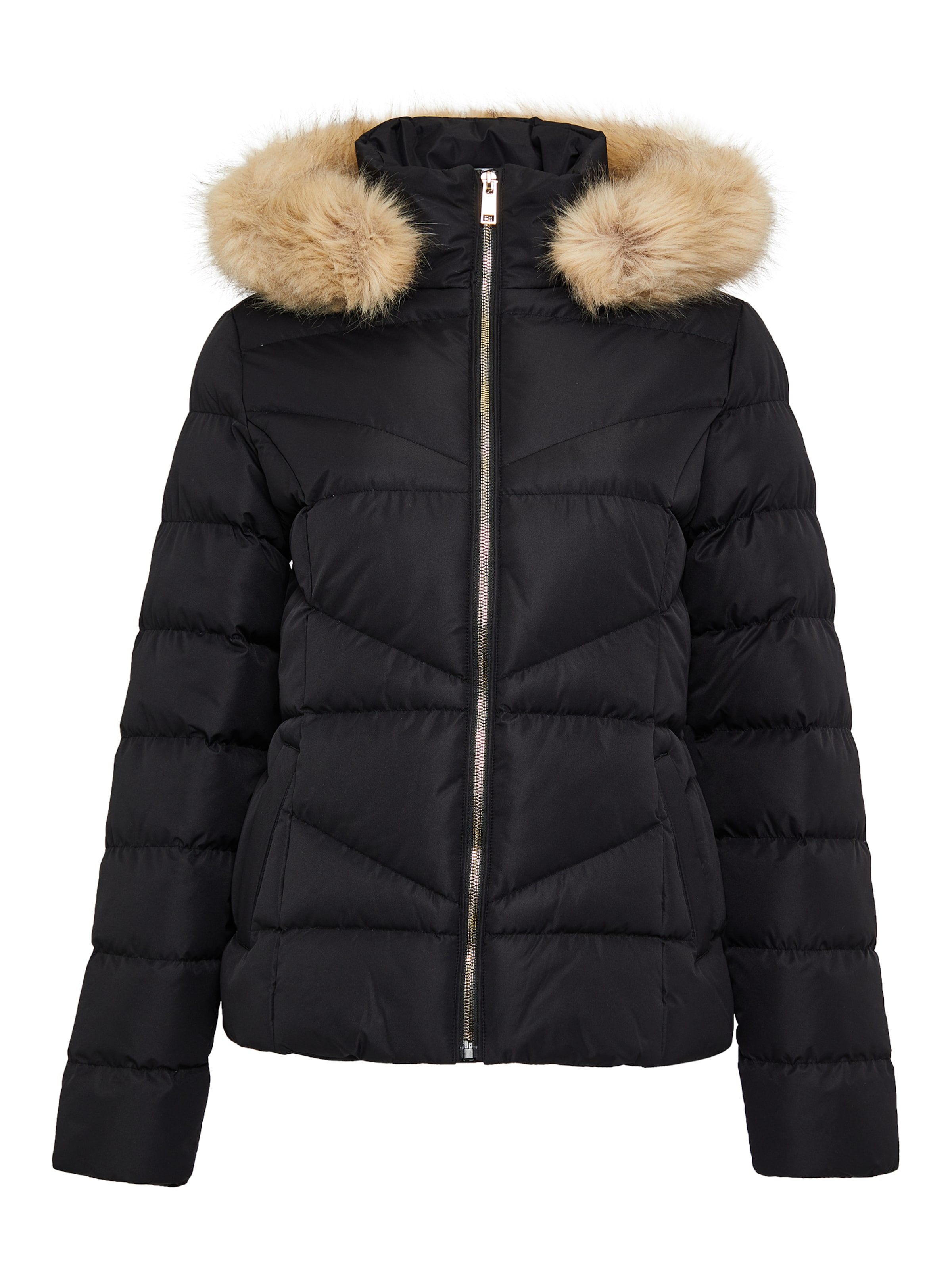 Threadbare Jacke 'Hails' in Schwarz: Vorderseite