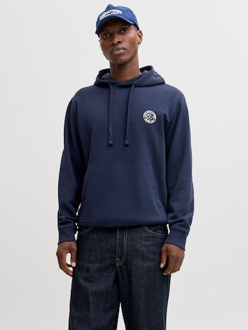 Sweat-shirt JACK & JONES en bleu : devant