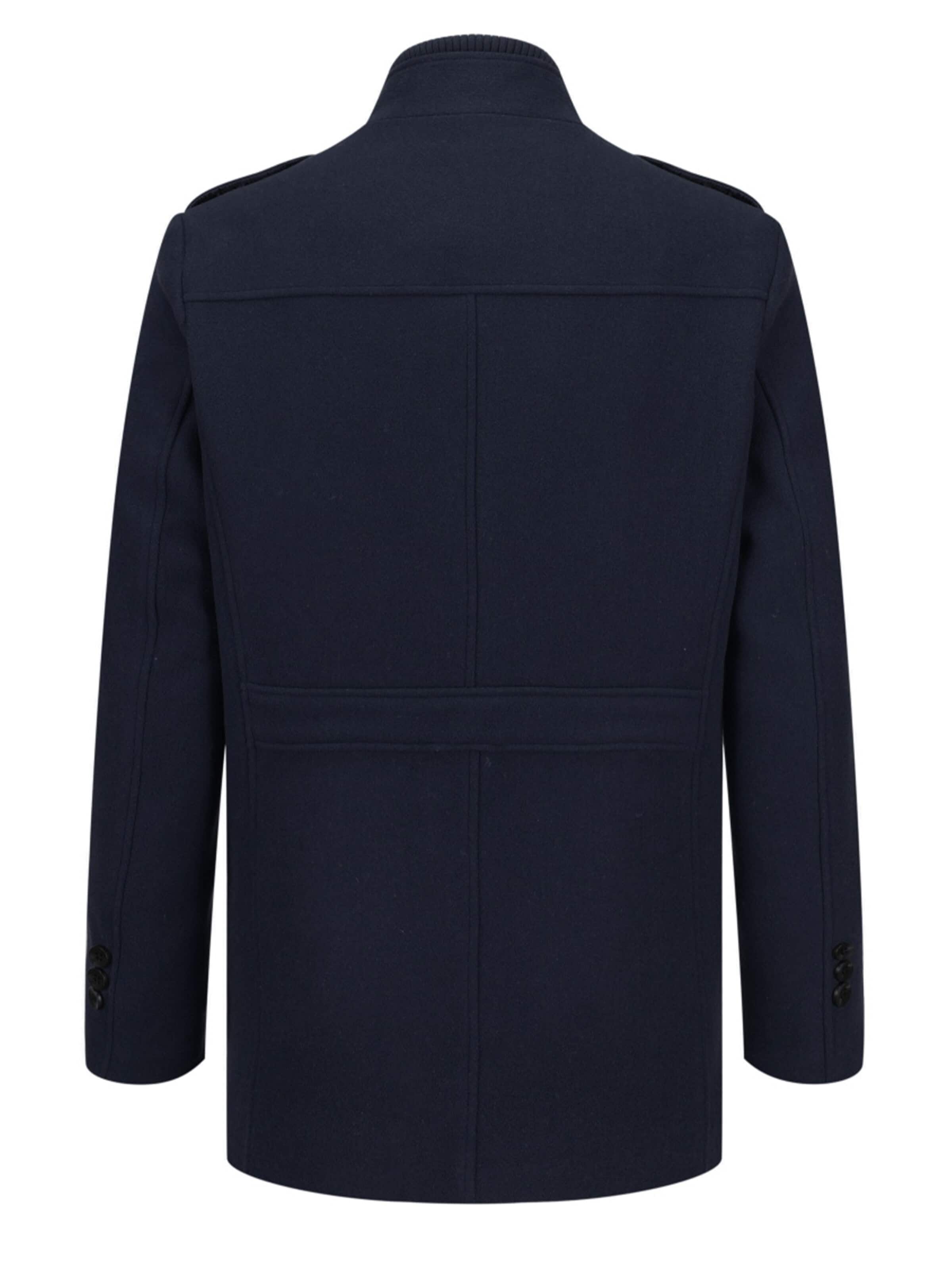 ALLTHEMEN Winter Coat 'Winterruhe' in Blue