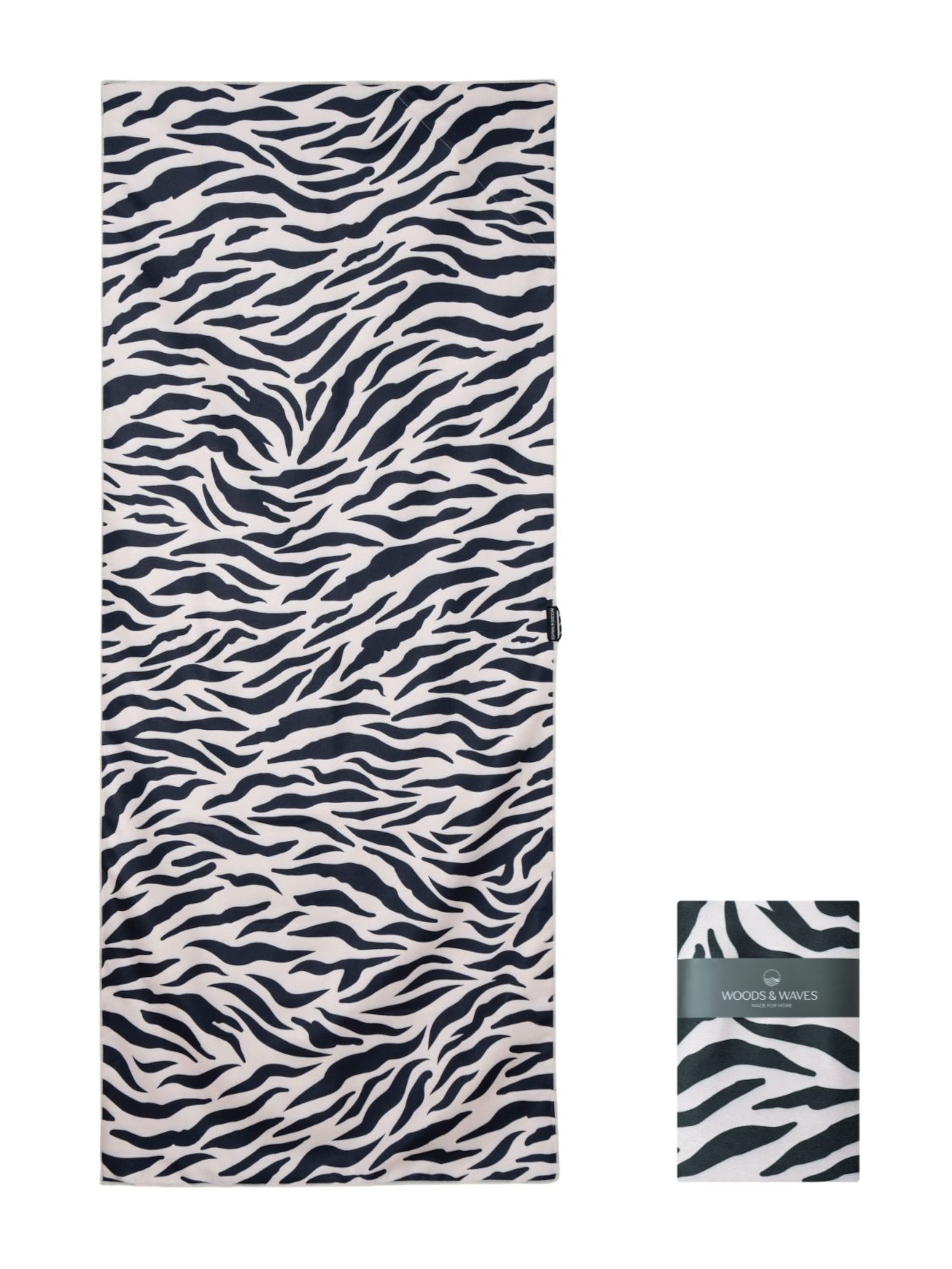 woodsandwaves Strandlaken 'Beach Safari' in Beige: voorkant