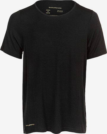 ENDURANCE Performance Shirt 'Candra' in Black: front