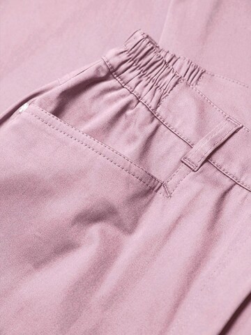 Goldner Slimfit Hose 'Anna' in Pink