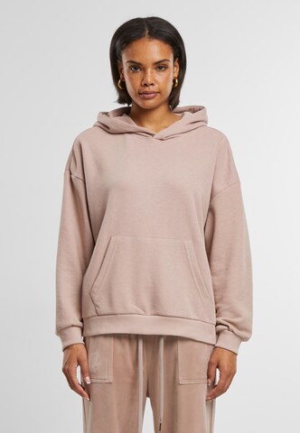 Urban ClassicsSweater majica - roza boja: prednji dio