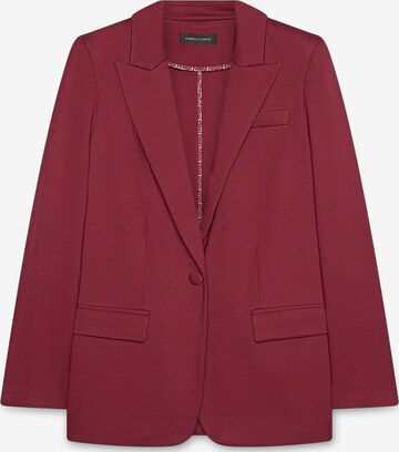 Veste mi-saison Fiorella Rubino en rouge : devant