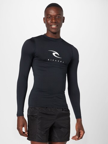 RIP CURL Functioneel shirt in Zwart: voorkant