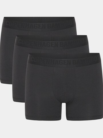 Copenhagen Bamboo Boxershorts in Zwart: voorkant