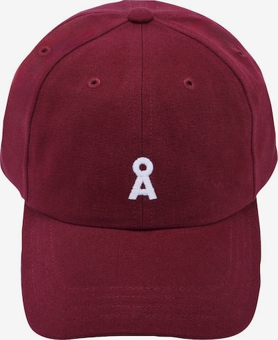 ARMEDANGELS Cap 'YENAAS BOLD' in 55-60 in Dark red / White, Item view